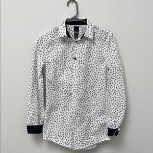 H&M Slim Fit Floral Print Men's Shirt